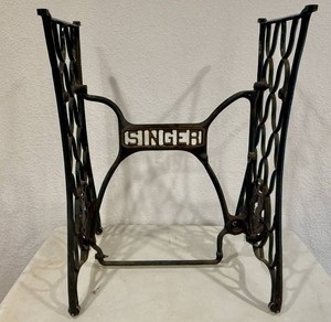 Vintage Singer Cast Iron Sewing Machine Base