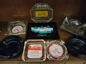Assortment of Vintage Ashtrays
