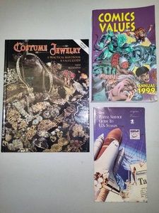 Costume Jewelry, Comic Value & Stamp Books