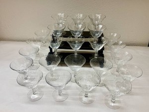 Cambridge Caprice Clear Cocktail Glasses