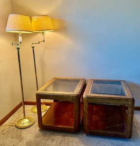 Floor Lamps and End Tables