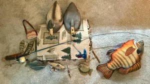 Fishing and Hunting Decor