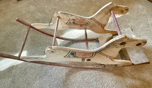 Antique Two-Sided Rocking Horse