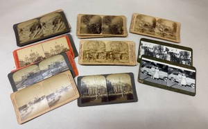 Stereoscopic  Stereoview Photo Cards of Niagara Falls, Washington D.C., Yellowstone and more