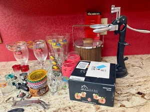 Large lot of Barware Margaritaville, A&W, Vikings, Coors and more