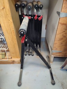 Six Craftsman Roller Stands