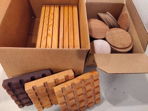 Handmade Card Holders, Coasters, Etc.