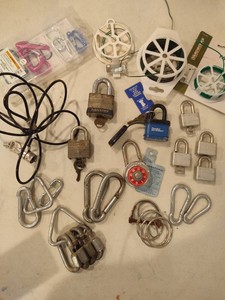 LocksKeys, Carabiners & Twist Ties