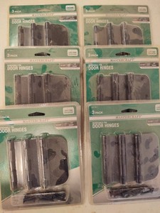 Oil Rubbed Bronze Finished Hinges New in Packaging