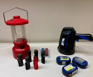 Assorted Flashlights and Lanterns