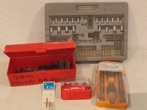 Assorted Bits & Ratcheting Screwdriver Set