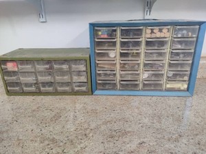 Two Small Tool Drawers Filled wAssorted HardwareMisc