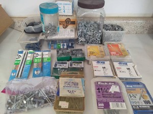 Boxes of Screws & Washers