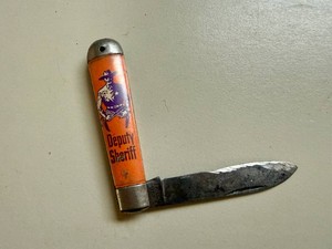 Vintage Imperial Deputy Sheriff Pocket Knife I.K. Co.