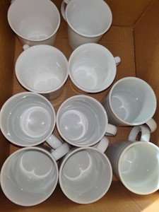 Crate & Barrel, Corning and Corelle Coffee Mugs