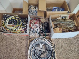 Assorted Used Wire