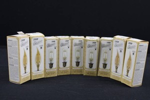 Feit Electric LED Amber Glass Vintage-Style Bulbs (Lot of 10)