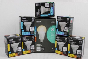 Feit Electric LED Bulb Mixed Lot - 8 Bulbs