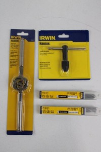 Irwin Hanson Threading Tools & Drill Bits Mixed Lot (4-Piece)