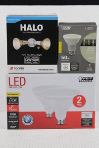 Cooper Halo PWT250PCW & Feit Electric LED Lighting Mixed Lot