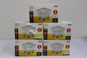 Feit Electric R20 LED Flood 3-Pack (Lot of 5)