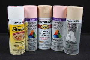 Rust-Oleum, EasyCare & Zinsser Spray Coating Mixed Lot