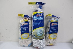 Quickie WipeOut Microfiber & Cotton Twist Mop Refills Mixed Lot