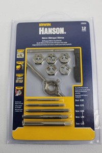 Irwin Hanson 1765541 Metric Tap and Die Set - 12-Piece