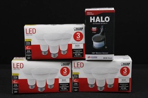 Feit Electric PAR20 LED Bulbs & HALO MS180 Motion Sensor Mixed Lot