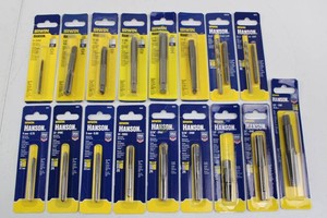 Irwin Hanson High-Carbon Steel Tap & Extractor Assortment (Lot of 17)