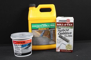 Quikrete, Zinsser & Custom Construction Materials Mixed Lot