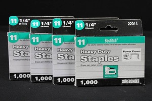 Bostitch 22014 14-Inch Heavy Duty Staples (Lot of 4)
