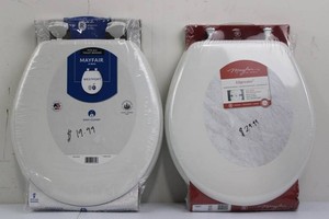 Mayfair by Bemis Westport & Edgewater Round Toilet Seats (Lot of 2)
