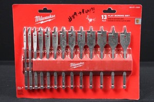 Milwaukee 48-27-1520 13-Piece Flat Boring Bit Set
