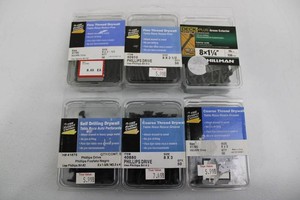 Drywall & Exterior Construction Screws Mixed Lot - 6 Packages