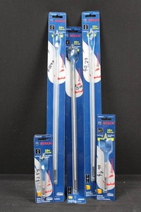 Bosch Daredevil SpeedWave Paddle Bits Assorted Sizes (Lot of 5)