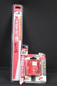 Diablo Reciprocating Blades & Carbide Hole Saw Mixed Lot