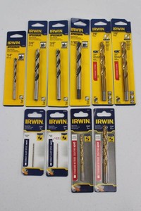 Irwin Speedbor Wood & Metal Drill Bit Assortment (Lot of 10)