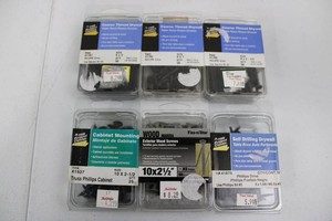 Mixed Lot Project Center & Fas-n-Tite Screws (6 Packages)