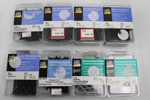 The Project Center Drywall & Deck Screws - Assorted 8-Pack Lot