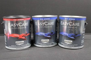 EasyCare Ultra Premium Exterior Paint & Primer (Lot of 3)