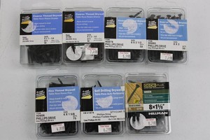 Drywall & Deck Screws Mixed Lot - 7 Packs, 425pc