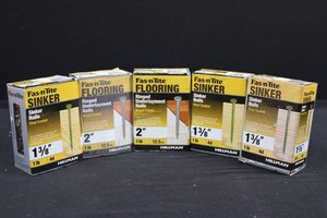 Hillman Fas-n-Tite Sinker & Flooring Nails Mixed Lot