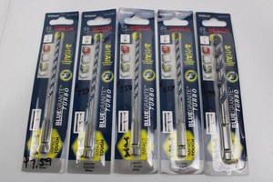 Bosch BlueGranite Turbo Masonry Drill Bits 316 & 38 (Lot of 5)