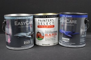 EasyCare & Painters Select Exterior Paint Mixed Lot - 3 Cans