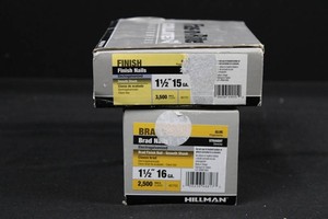 Hillman Collated Finish & Brad Nail Mixed Lot (Lot of 2)