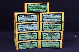 StormGuard Siding Nails Mixed Lot - 9 Boxes
