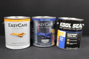 EasyCare Paint & Primer and Kool Seal Coating Mixed Lot (Lot of 3)
