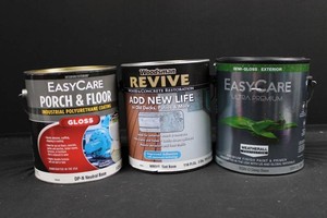EasyCare & Woodsman Exterior Coating Mixed Lot