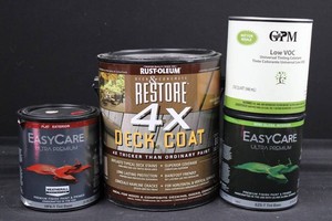 Rust-Oleum, EasyCare & GPM Paint Products Mixed Lot